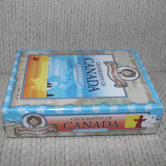 3/$55❤️new sealed Professor Noggin’s Geography of Canada Card Game Kids Trivia - Picture 5 of 7